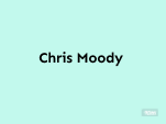 The Personal Site of Chris A Moody